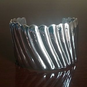 Sterling Silver Cuff Bracelet Taxco.925